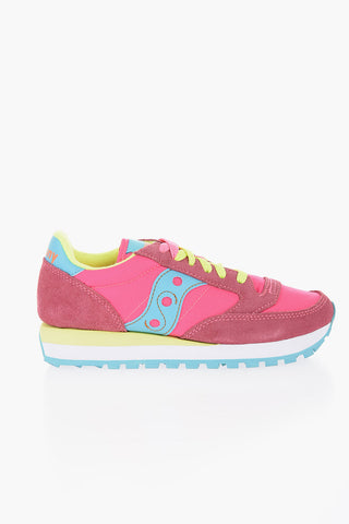 Nylon and Suede JAZZ ORIGINAL Low Top Sneakers
