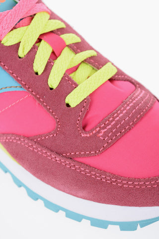 Nylon and Suede JAZZ ORIGINAL Low Top Sneakers
