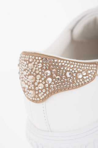 MICHAEL Leather GROVE Low-Top Sneakers with Logoed Sole