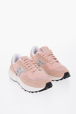 Sneakers Basse JAZZ NXT In Suede e Tessuto con Dettaglio a Contrasto
