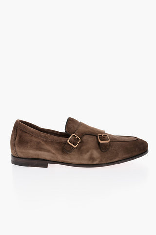 Leather CARLOS Double strap Monk shoes