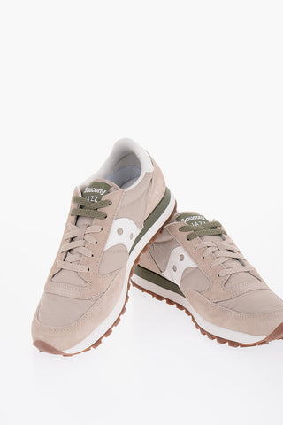 Nylon and Suede JAZZ ORIGINAL Low Top Sneakers