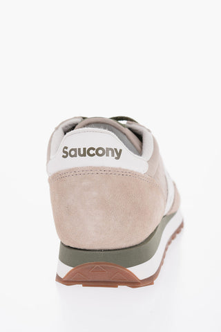 Nylon and Suede JAZZ ORIGINAL Low Top Sneakers