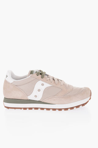 Nylon and Suede JAZZ ORIGINAL Low Top Sneakers