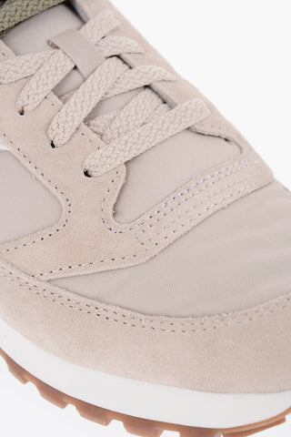 Nylon and Suede JAZZ ORIGINAL Low Top Sneakers