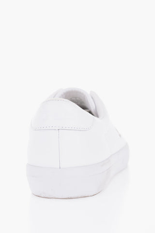 Leather LONGWOOD Low-Top Sneakers with Embroidery logo