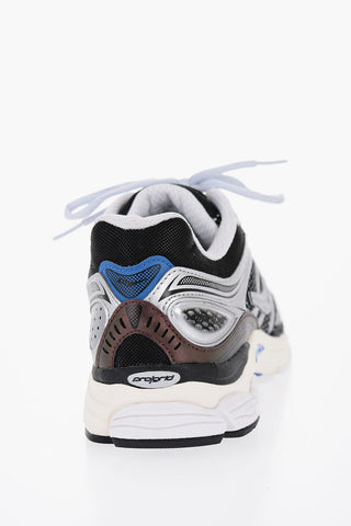 Leather and Nylon PROGRID OMNI 9 Low Top Sneakers with Mesh Inserts