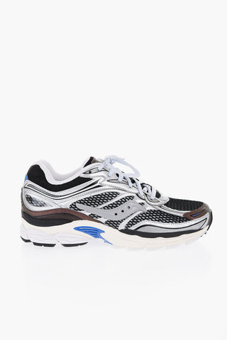 Leather and Nylon PROGRID OMNI 9 Low Top Sneakers with Mesh Inserts