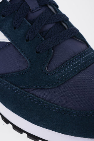 Tone on Tone Suede and Fabric JAZZ Low-Top Sneakers