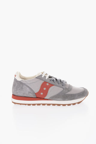Sneakers Basse JAZZ ORIGINAL In Suede e Tessuto con Dettaglio a Contrasto