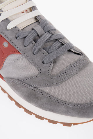 Sneakers Basse JAZZ ORIGINAL In Suede e Tessuto con Dettaglio a Contrasto