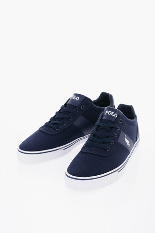 Fabric HANFORD-NE Low-Top Sneakers with Contrast Logo
