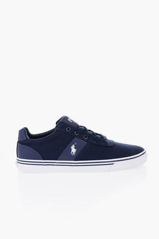Fabric HANFORD-NE Low-Top Sneakers with Contrast Logo