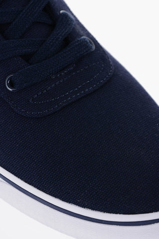 Fabric HANFORD-NE Low-Top Sneakers with Contrast Logo
