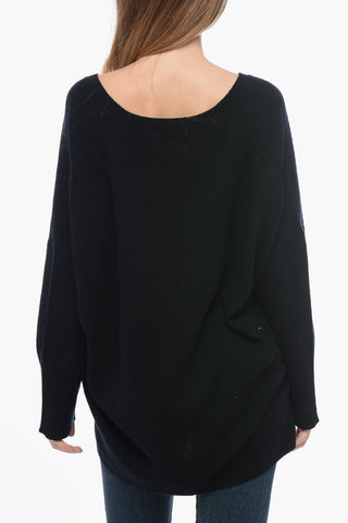 Cardigan in Cashmere con Scollo a V