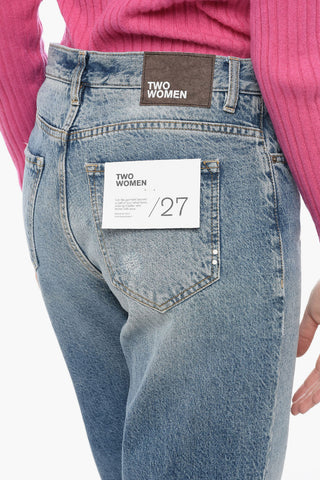 Straight Leg Faded Effect JOLIE Denims 22cm