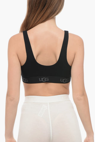 Solid Color GWENDOLYNN Bra with Logoed Band