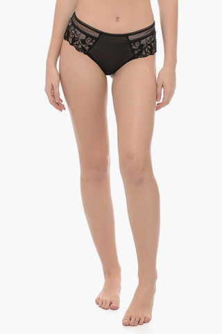 Solid Color Tulle Briefs