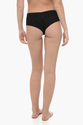 Solid Color Tulle Briefs