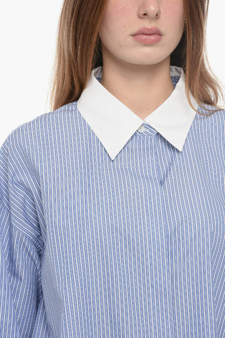 Popeline Unstructured Shirt with Removable Cuffs
