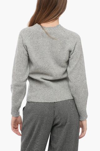 LEISURE Virgin Wool Crewneck Sweater