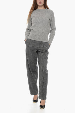 LEISURE Virgin Wool Crewneck Sweater