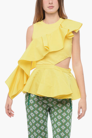 Top Cut-Out con Dettaglio Ruches