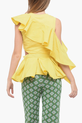 Top Cut-Out con Dettaglio Ruches