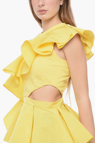 Top Cut-Out con Dettaglio Ruches
