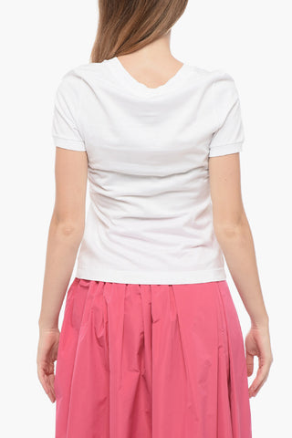 Jersey T-shirt with D&G Patch