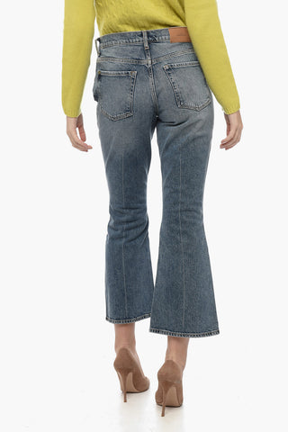 Flared BETTY Denims with Visible Stitching 24cm