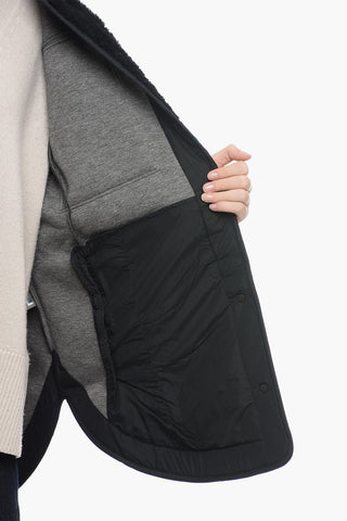 Fleeced Utility Jacket