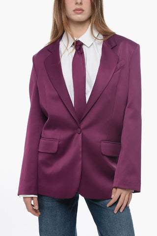 Blazer THE LOVER in Satin con Cravata Cordinata