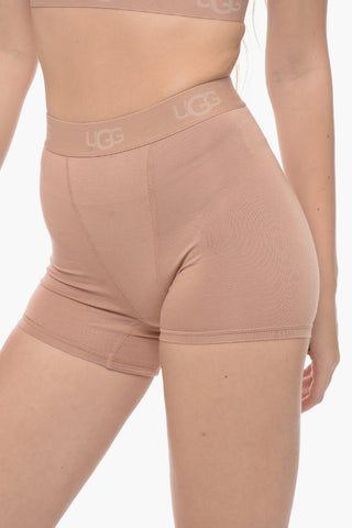 Shorts Active in Tinta Unita con Banda Elastica Logata