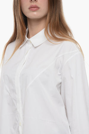 PUZZLE FOLD Shirt with Hidden Placket
