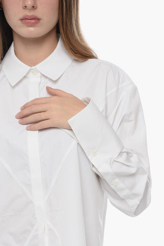 PUZZLE FOLD Shirt with Hidden Placket