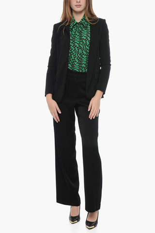 Blazer Open Front in Tinta Unita