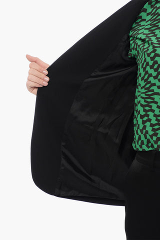 Blazer Open Front in Tinta Unita