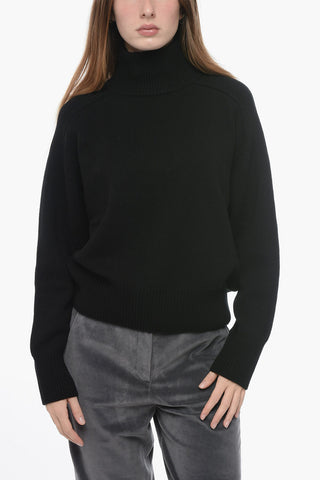 Ribbed Wool BAYSVILLE Turtleneck Sweater
