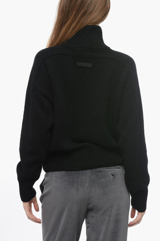 Ribbed Wool BAYSVILLE Turtleneck Sweater
