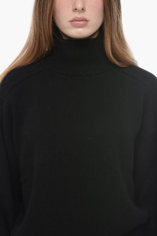 Ribbed Wool BAYSVILLE Turtleneck Sweater
