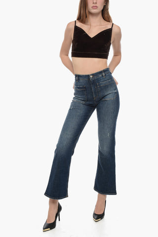 Velvet Strappy Top