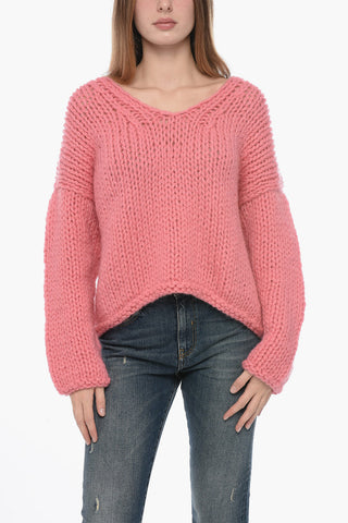 Merino Wool V-Neck Sweater