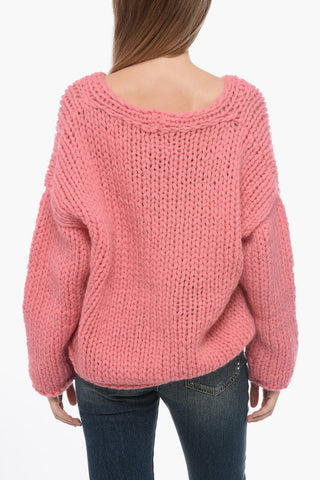 Merino Wool V-Neck Sweater
