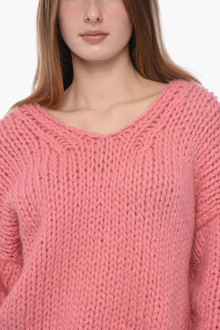 Merino Wool V-Neck Sweater