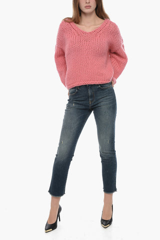 Merino Wool V-Neck Sweater