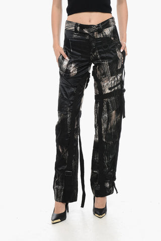 Pantaloni Cargo in Nylon a Fantasia
