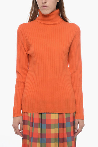 Maglia a Collo Alto in Cashmere