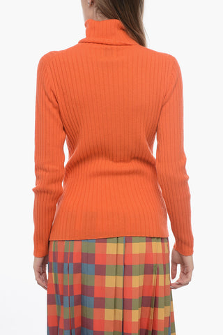 Maglia a Collo Alto in Cashmere