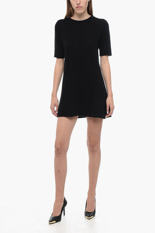 Short Sleeved Knitted Dress